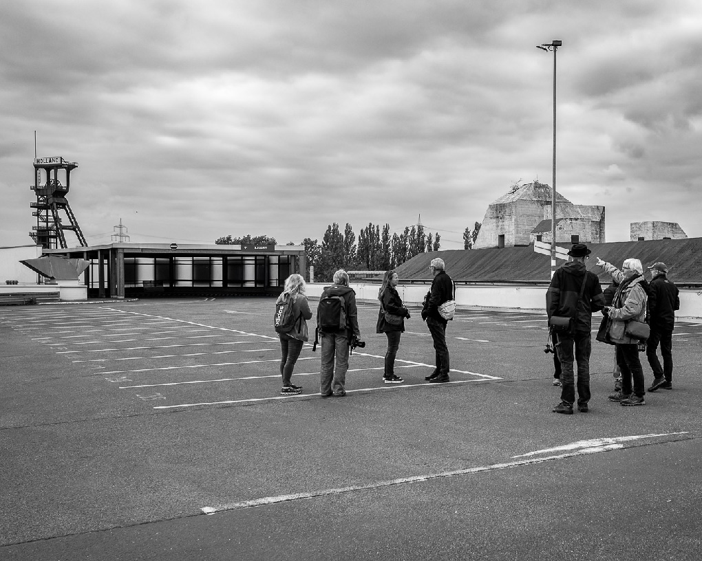 Dach des Parkhauses Wattenscheid